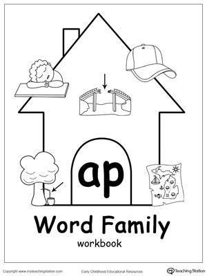 My Teaching Station Word Family Workbook
