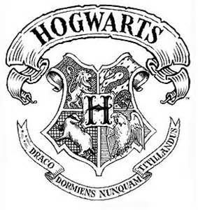 Hogwarts Logo Coloring Pages