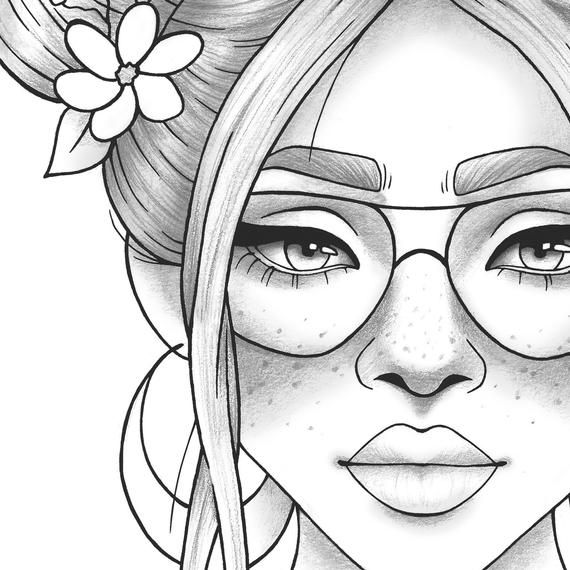 Printable Coloring Pages For Girls Easy