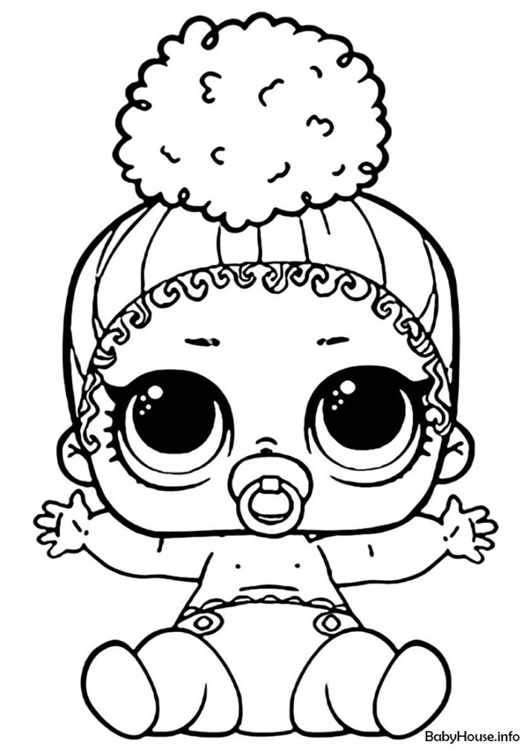 Baby Lol Coloring Pages To Print