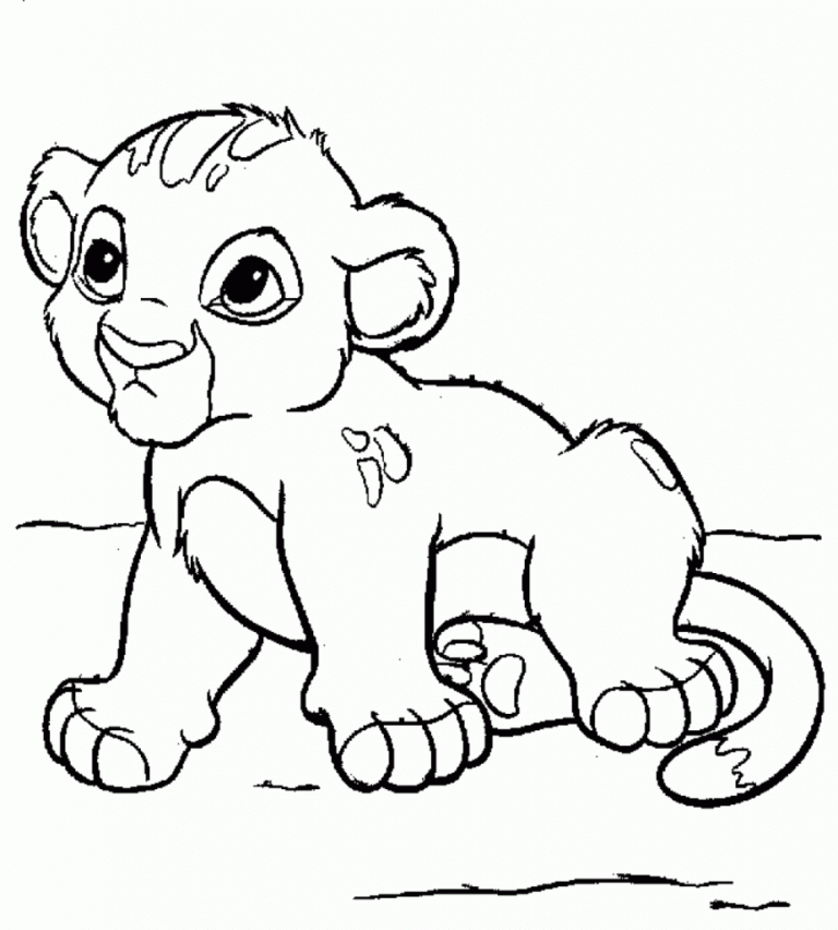 Cute Coloring Pages Disney Characters
