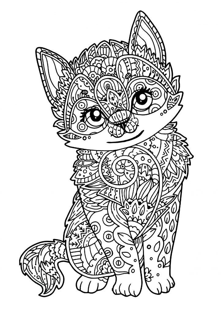 Cute Puppy Coloring Pages Hard