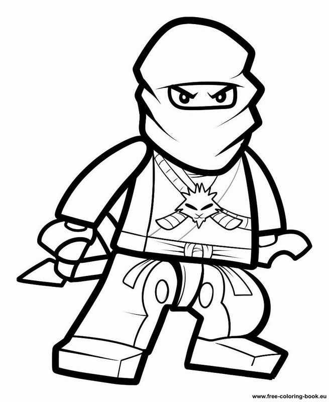 Free Coloring Pages For Kids Ninjago