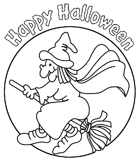 Crayola Halloween Coloring Pages For Kids