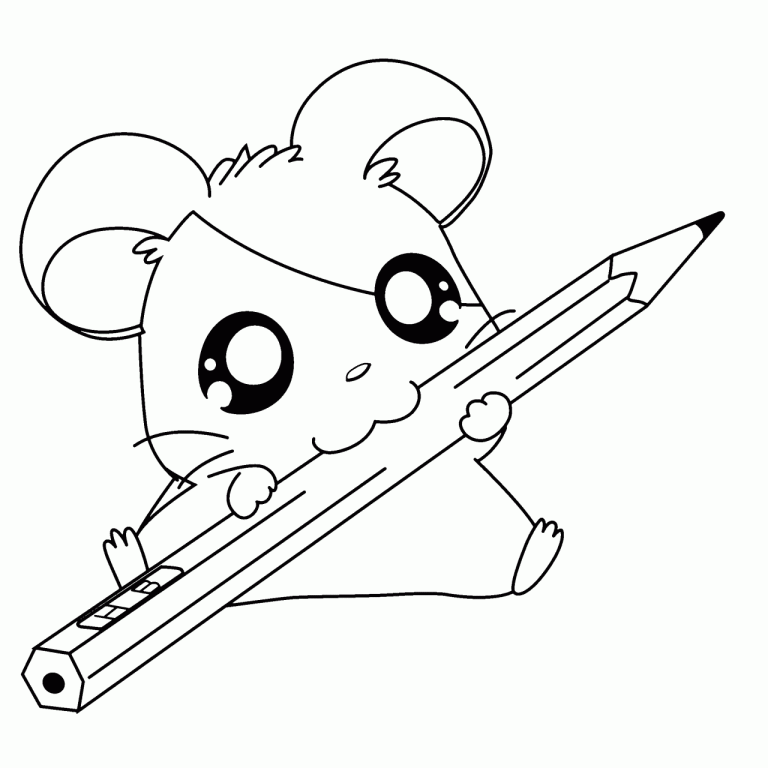 Cute Coloring Pages For Girls Easy