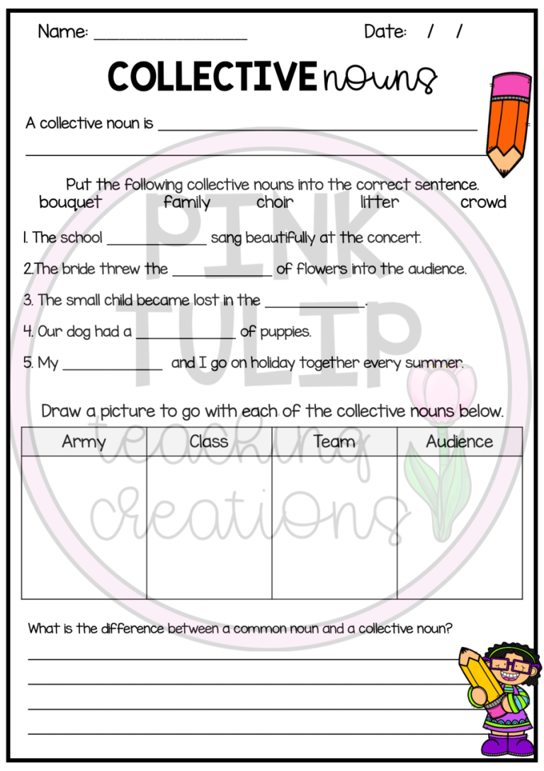 Grade 3 Material Common And Proper Nouns Worksheets For Grade 2 With Answers