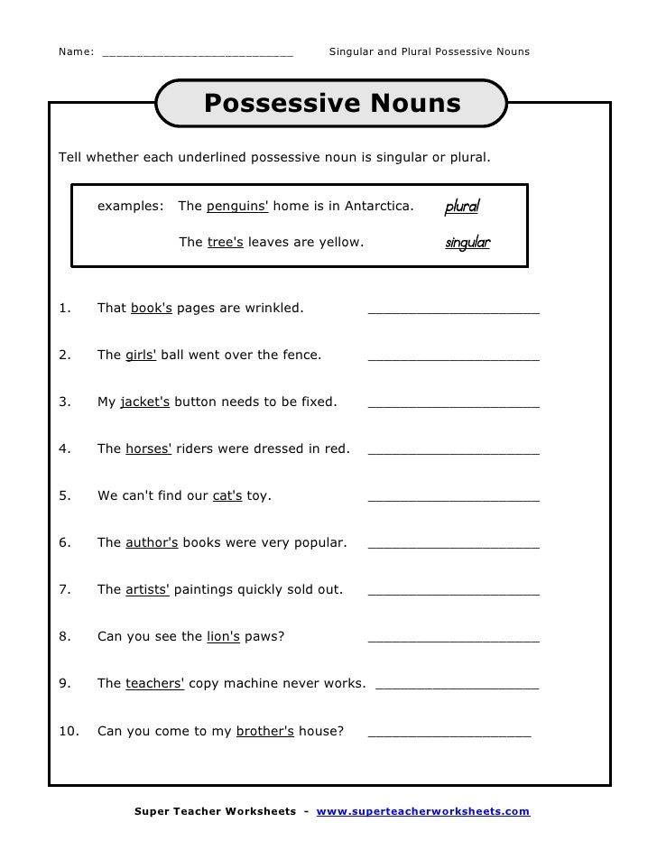 Grade 2 Singular And Plural Sentences Worksheets Pdf