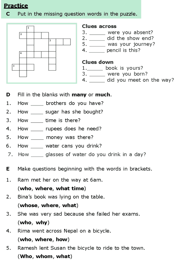 Sixth Grade 6th Grade English Grammar Worksheets For Grade 6 With Answers Pdf