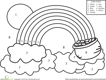 Free Rainbow Coloring Pages For Kids