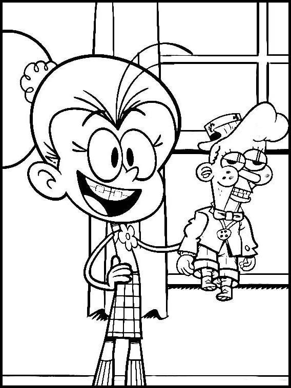 Loud House Coloring Pages Printable