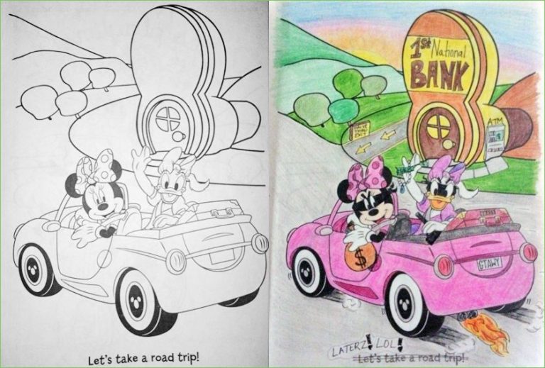 Funny Kids Coloring Books