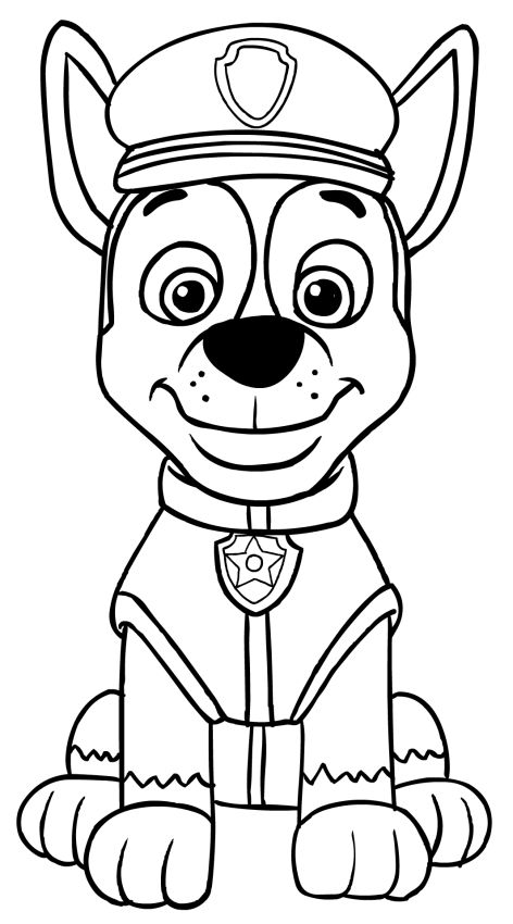Paw Patrol Coloring Book Cover