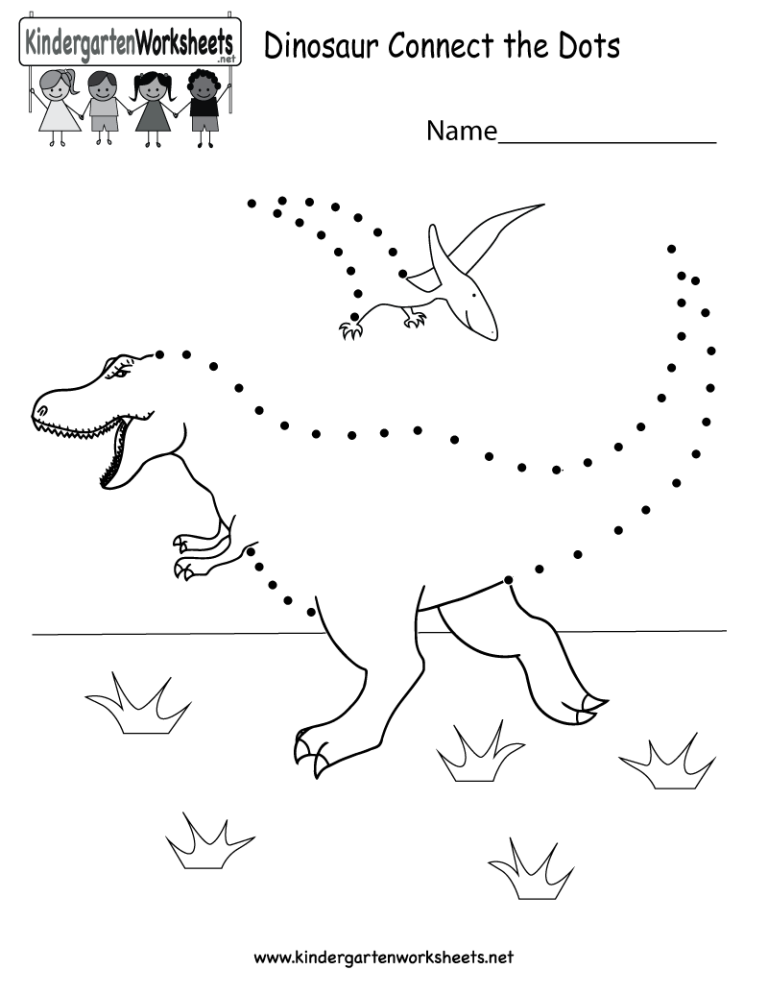 Free Printable Dinosaur Worksheets Kindergarten