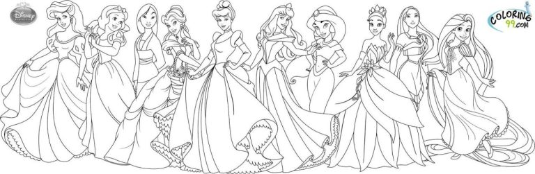Disney Princess Online Coloring