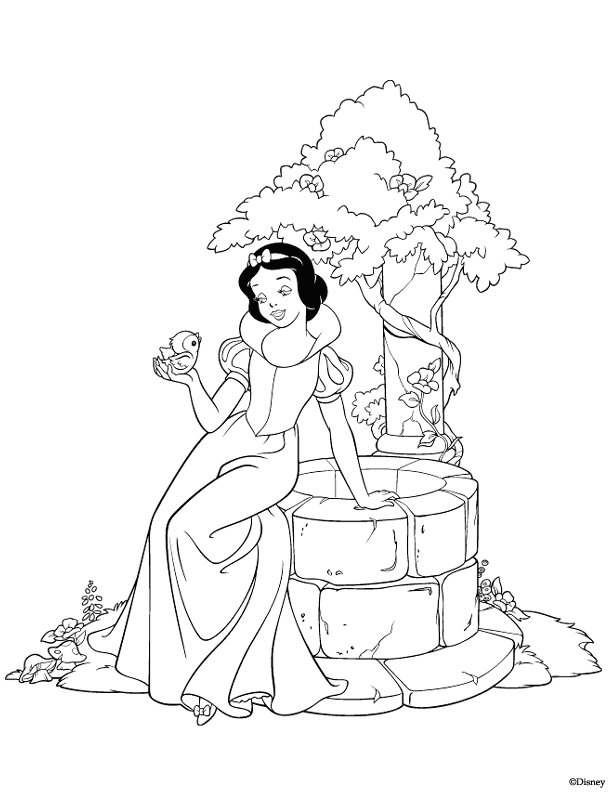 Fairy Tale Coloring Pages Free