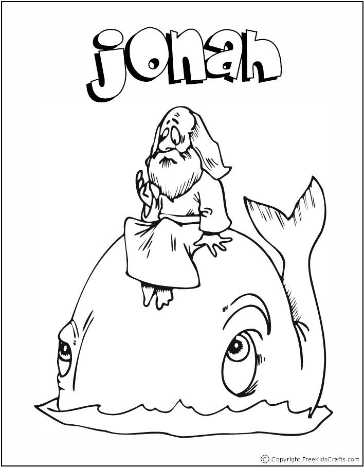 Bible Story Coloring Pages For Preschoolers