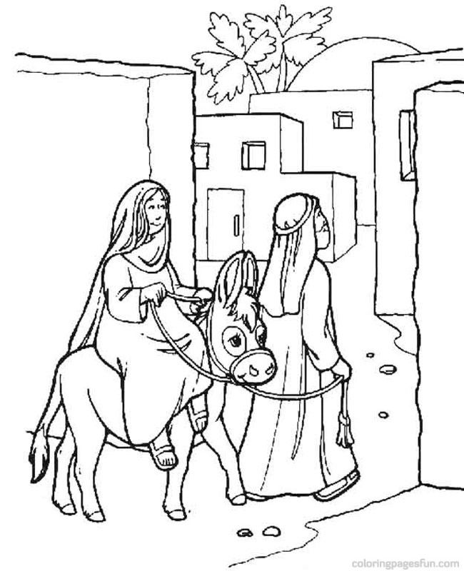 Printable Bible Story Coloring Pages
