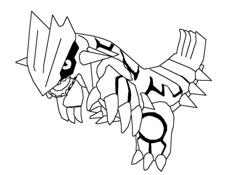 Rare Pokemon Coloring Pages Free