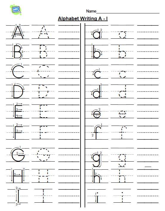 Alphabet Practice Worksheets Free