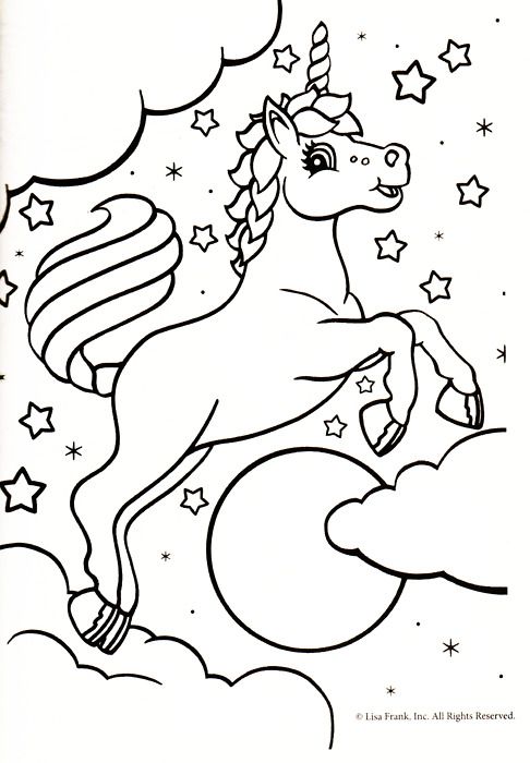 Unicorn Coloring Books For Kids