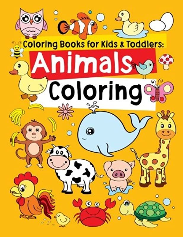 Coloring Books For Kids- Animals Pdf
