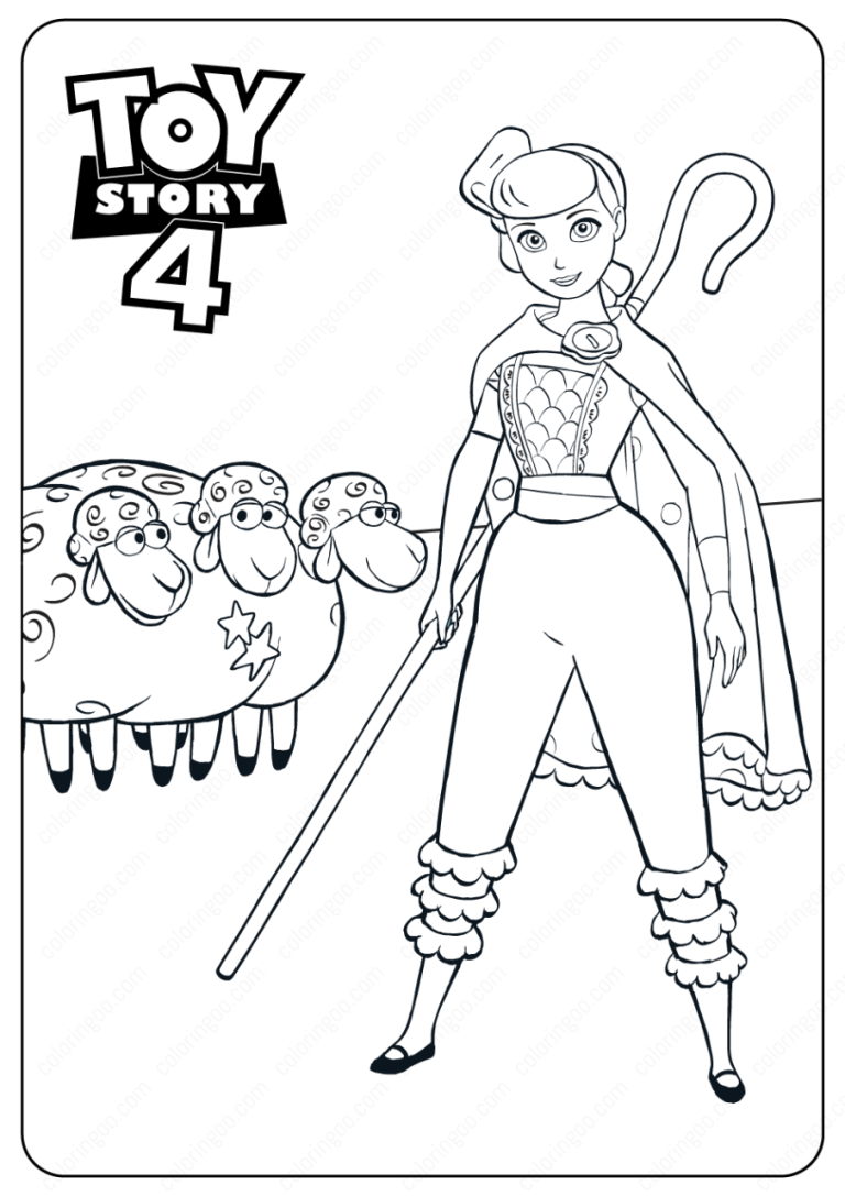 Toy Story 4 Coloring Pages Free To Print