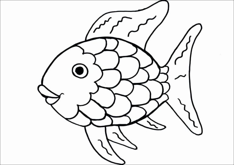 Realistic Clown Fish Coloring Pages
