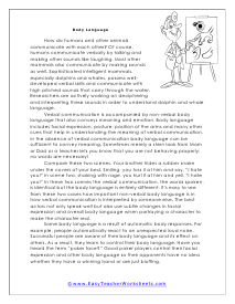 Year 6 Comprehension Worksheets Free Printable