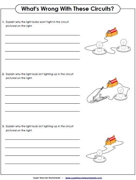 Light Energy Worksheets 4th Grade
