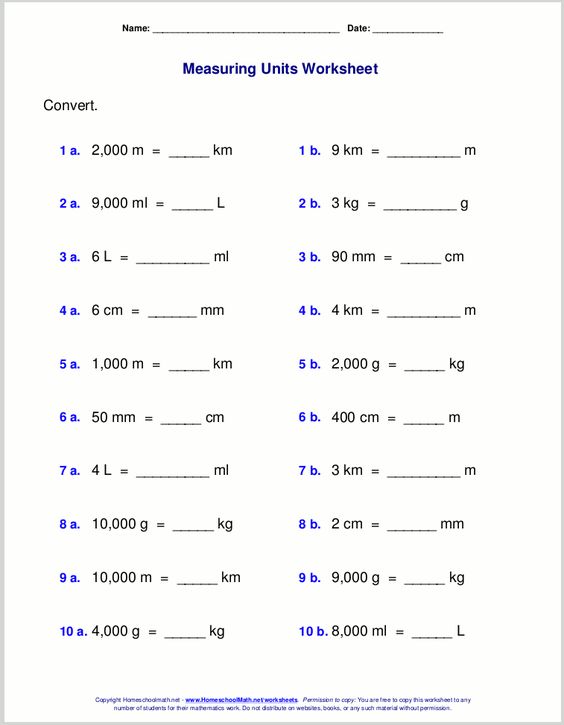 3rd Grade Measurement Worksheets Grade 3 Pdf