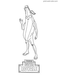 Fortnite Midas Skin Colouring Pages
