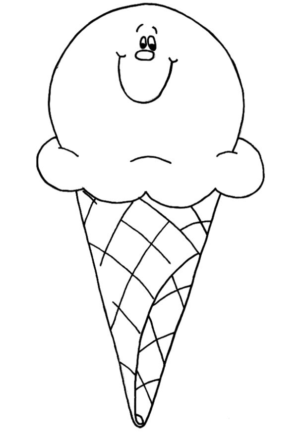 Printable Coloring Sheet Ice Cream Coloring Pages