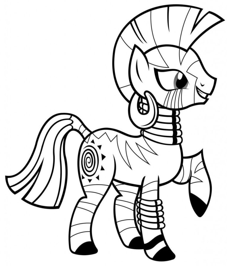 Coloring Sheets For Kids My Little Pony