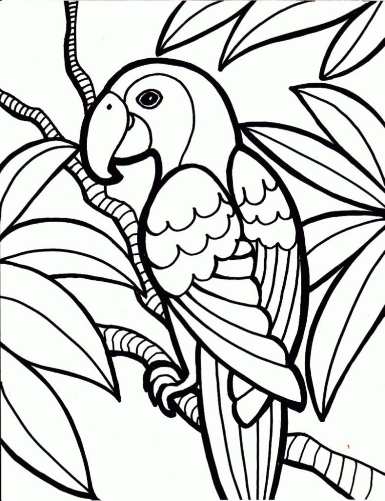 Easy Cool Coloring Pages Printable