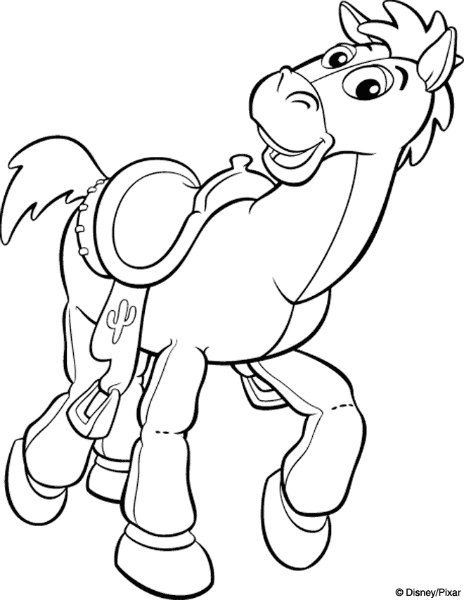 Slinky Dog Toy Story Coloring Pages