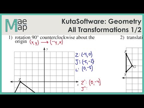 Kuta Software Infinite Geometry All Transformations Answer Key