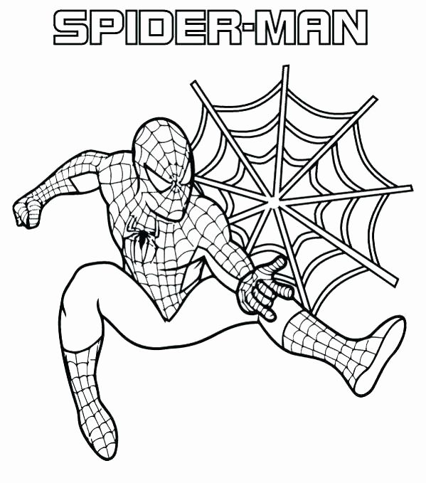 Spiderman Coloring Sheets Pdf