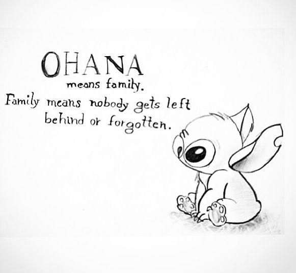 Ohana Quote Stitch Coloring Pages