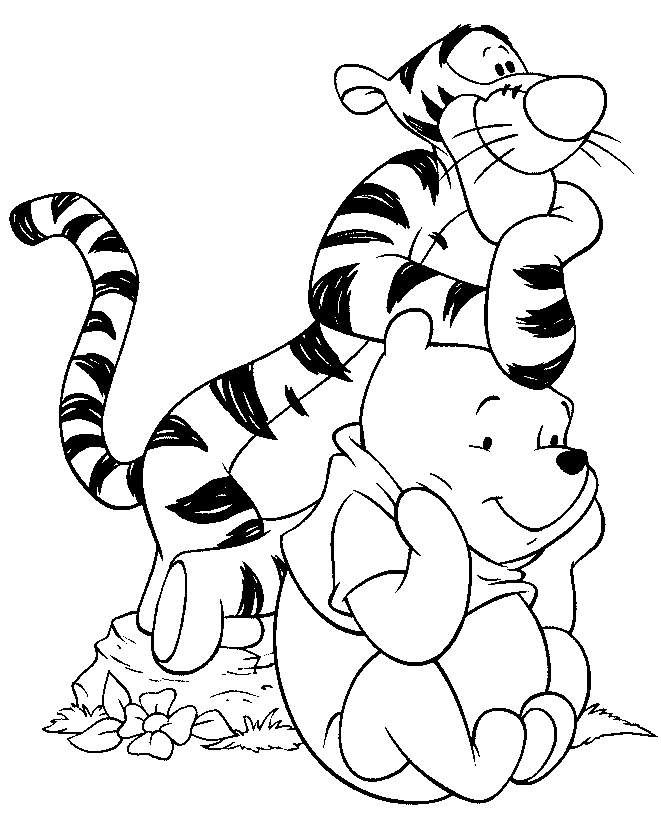Printable Easy Cartoon Coloring Pages