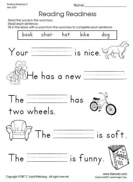 Printable Grade 1 Literacy Worksheets