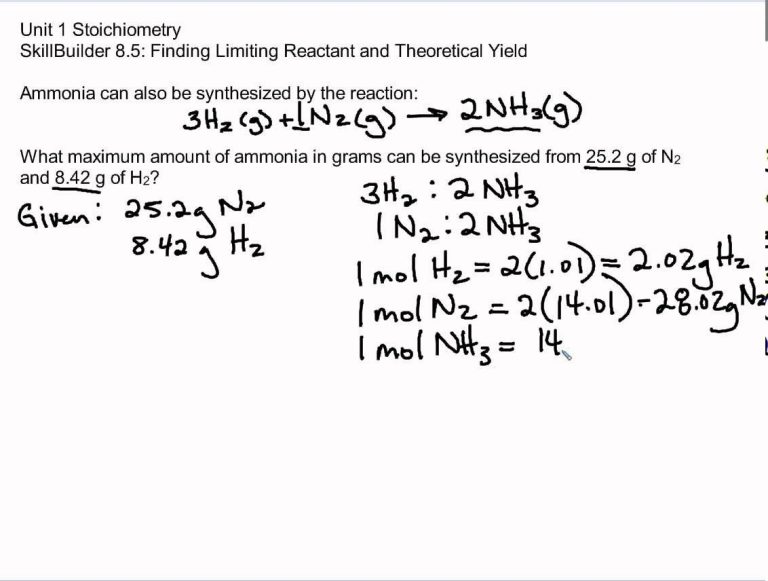 Ap Chemistry Solution Stoichiometry Worksheet Answers