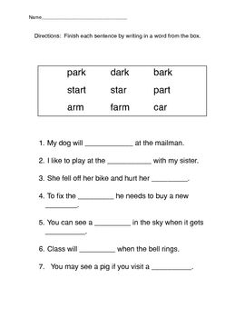 3rd Grade Long Vowel Sounds Worksheets