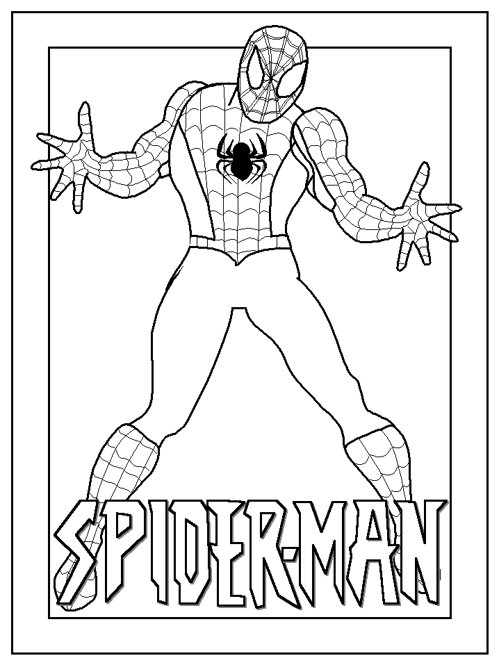 Spiderman Coloring Sheets Free Printables
