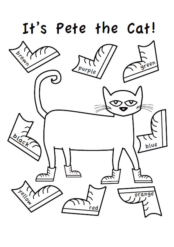 Pete The Cat Coloring Book