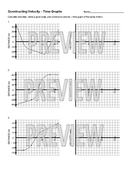 Velocity-time Graph Worksheet Answer Key Pdf