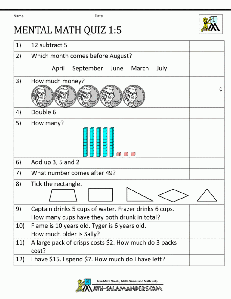 Free Printable Long Vowel Worksheets