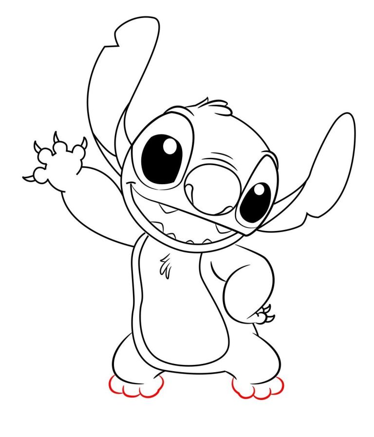 Disney Easy Stitch Coloring Pages
