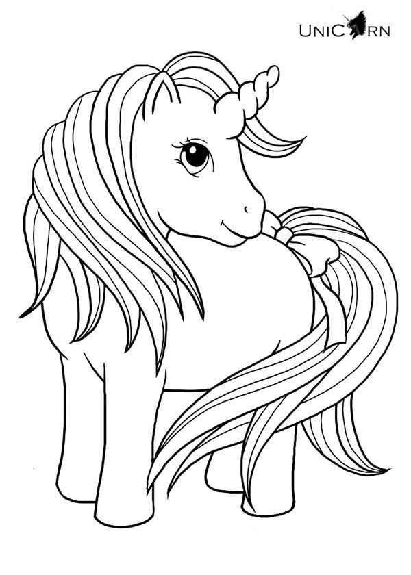 Unicorn Coloring Pages To Print For Free