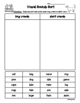 2nd Grade Long Vowel O Worksheets