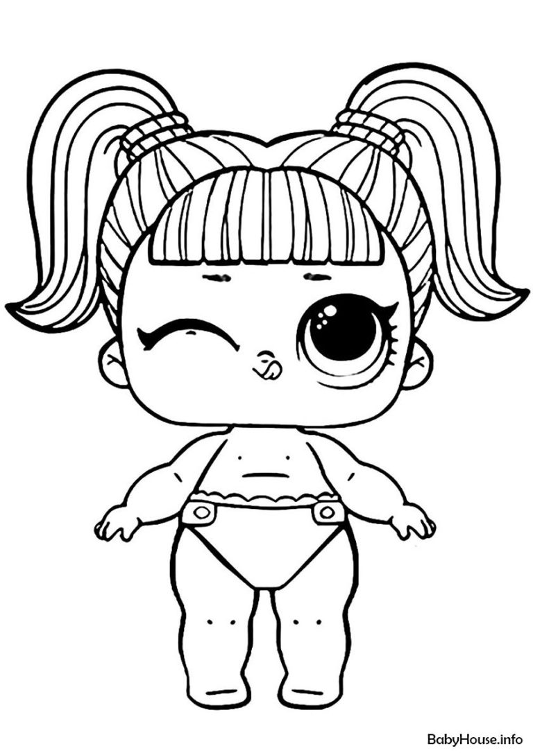 Lol Doll Lol Coloring Pages To Print